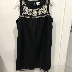 J Crew Embroidered Dress
